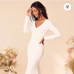 NWT Lulus Wedding Dress